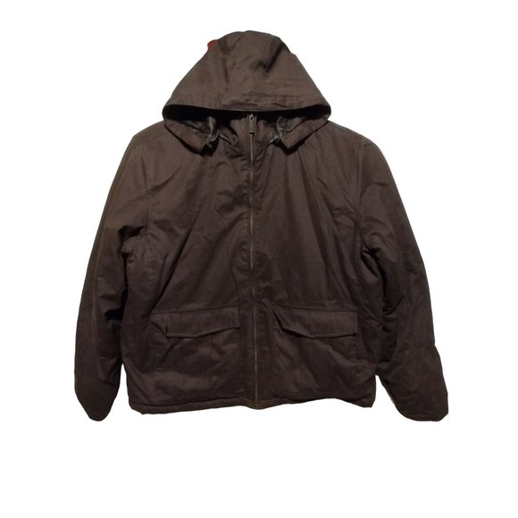 Eddie Bauer Men's Premium Quality Goose‎ Down Brown XL Jacket - Picture 1 of 7